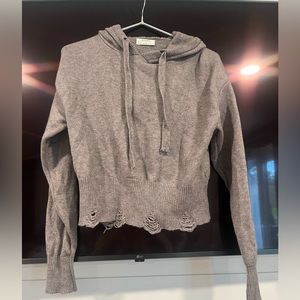 Grey local boutique sweater.